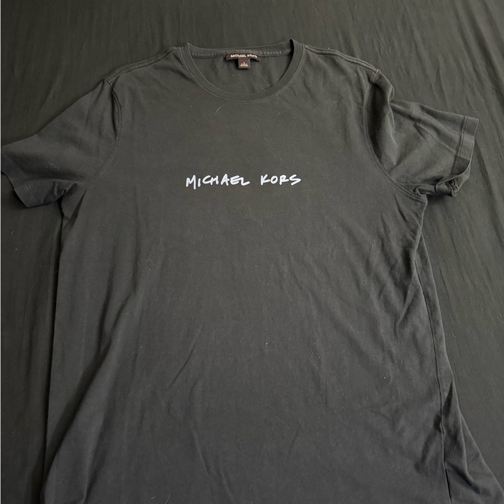 2 different Michael Kors Black Men's T-Shirts